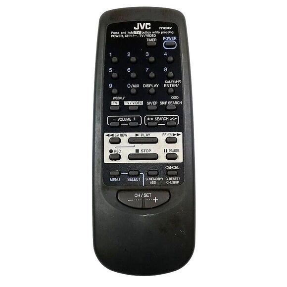 JVC UR64EC1351 Remote Control Tested Works Genuine OEM - Picture 1 of 3